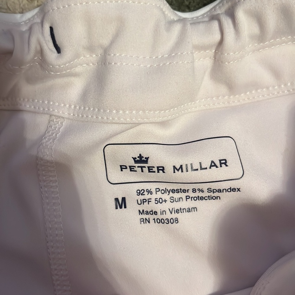 Peter Millar Women's Laura Wrap Golf Skort White - Picture 5 of 6
